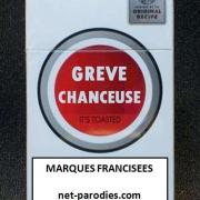 parodie fausse pub marque francisée lucky strike